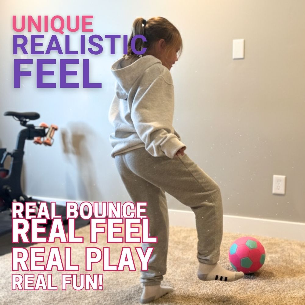 The Pink House Ball - Original Soft and Safe Football Size 4