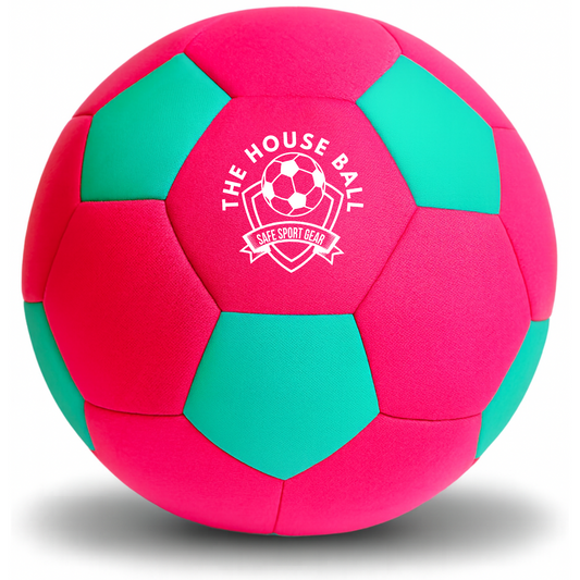 The Pink House Ball - Original Soft and Safe Football Size 4