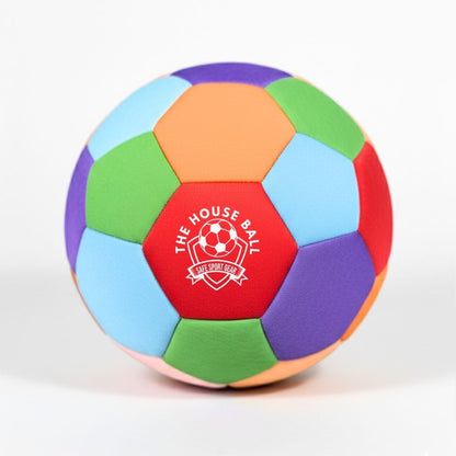 The House Ball with Safe Sport Gear logo on a center of white background